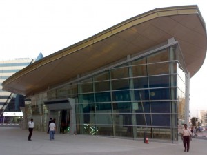 Dubai Metro Station Entrance (Completed)